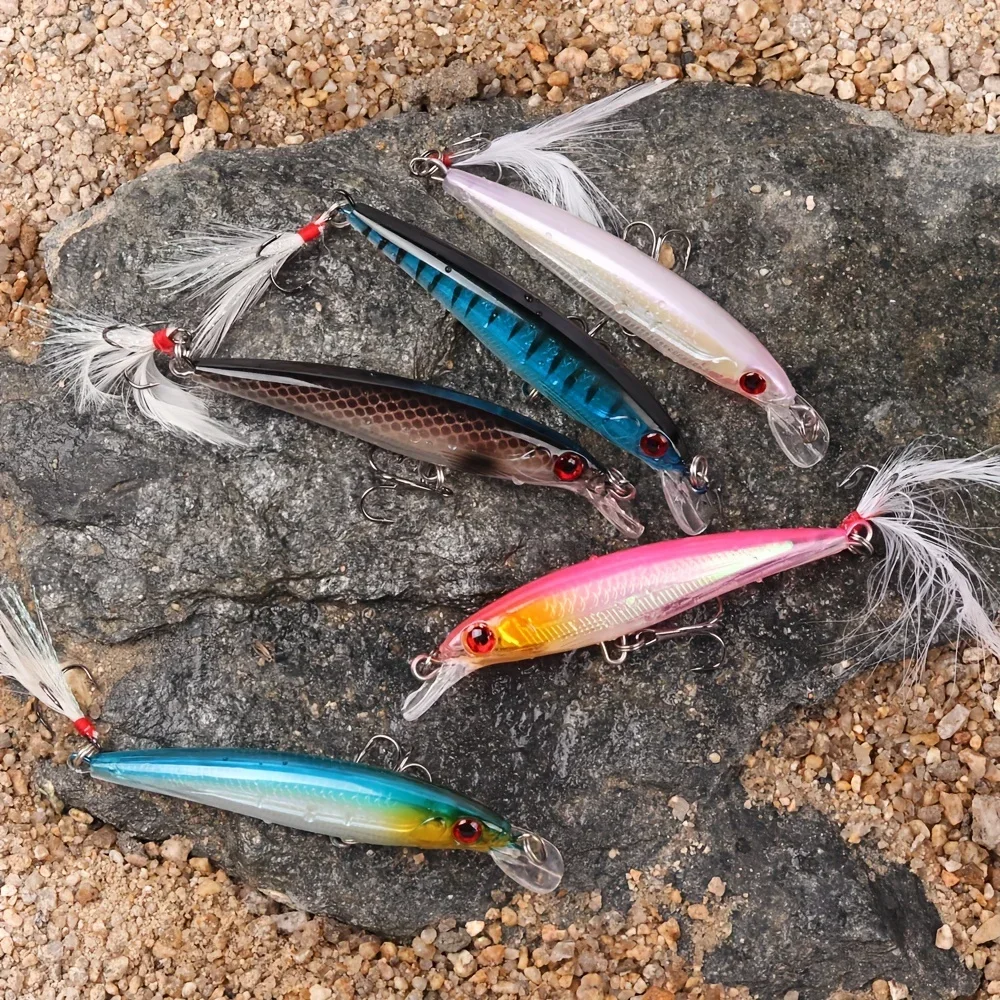 Fishing Lure - Laser 3D Eyes Bionic Minnow Fishing