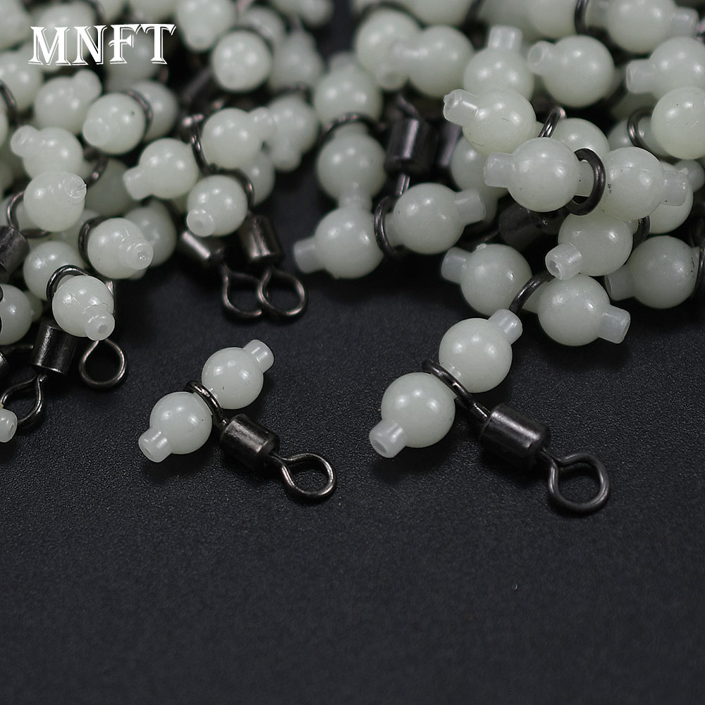 Fishing Quest - MNFT 50Pcs Fishing 3-Way Swivel with