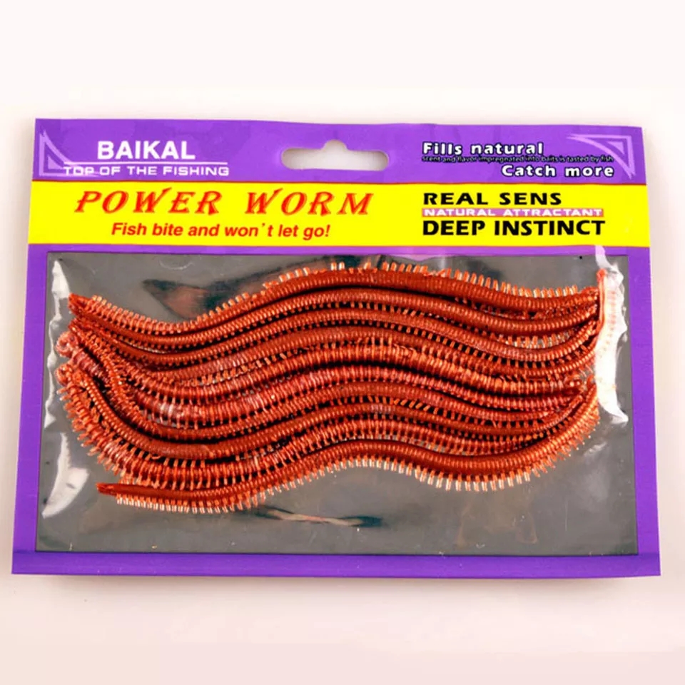 Fishing Equipment Deals - 10PCS/Lot Artificial Sea Worms 135mm Soft