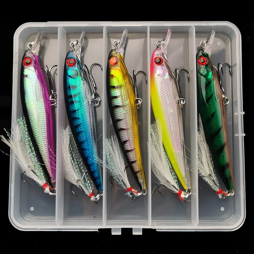 Laser 3D Eyes Bionic Minnow Fi - Fishing Lure recension och pris