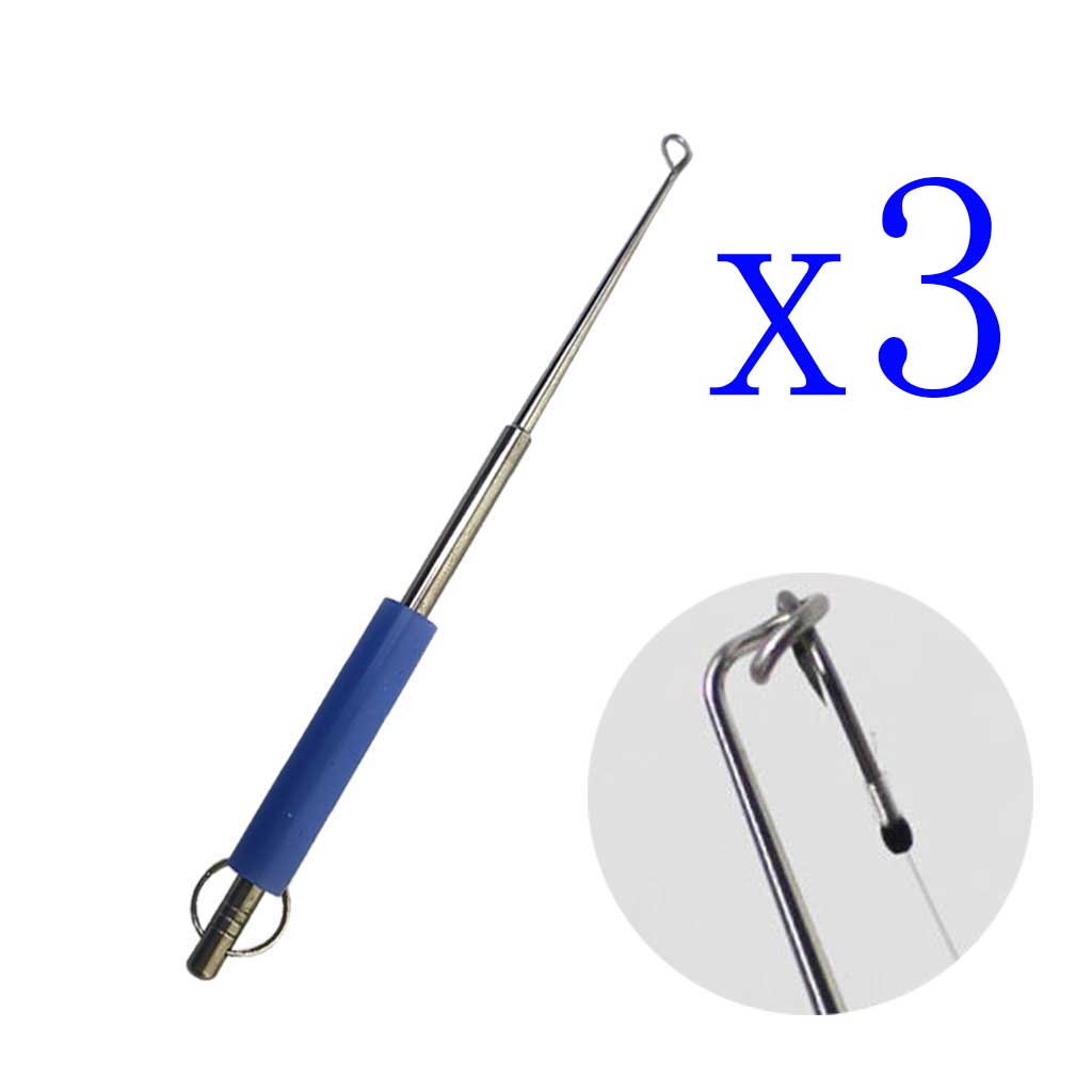 3-Pack Stainless Steel Fish Ho - Fishing Equipment Target recension och pris