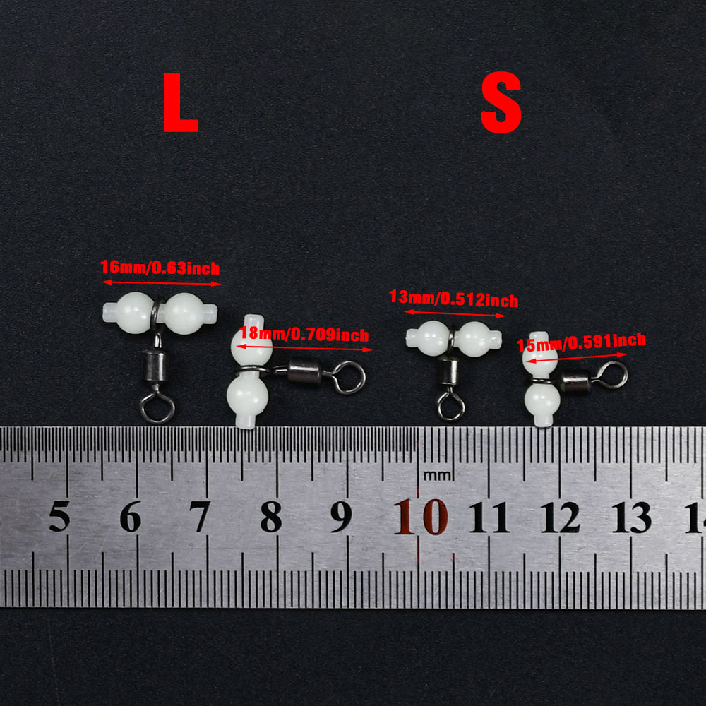 MNFT 50Pcs Fishing 3-Way Swive - Fishing Quest recension och pris