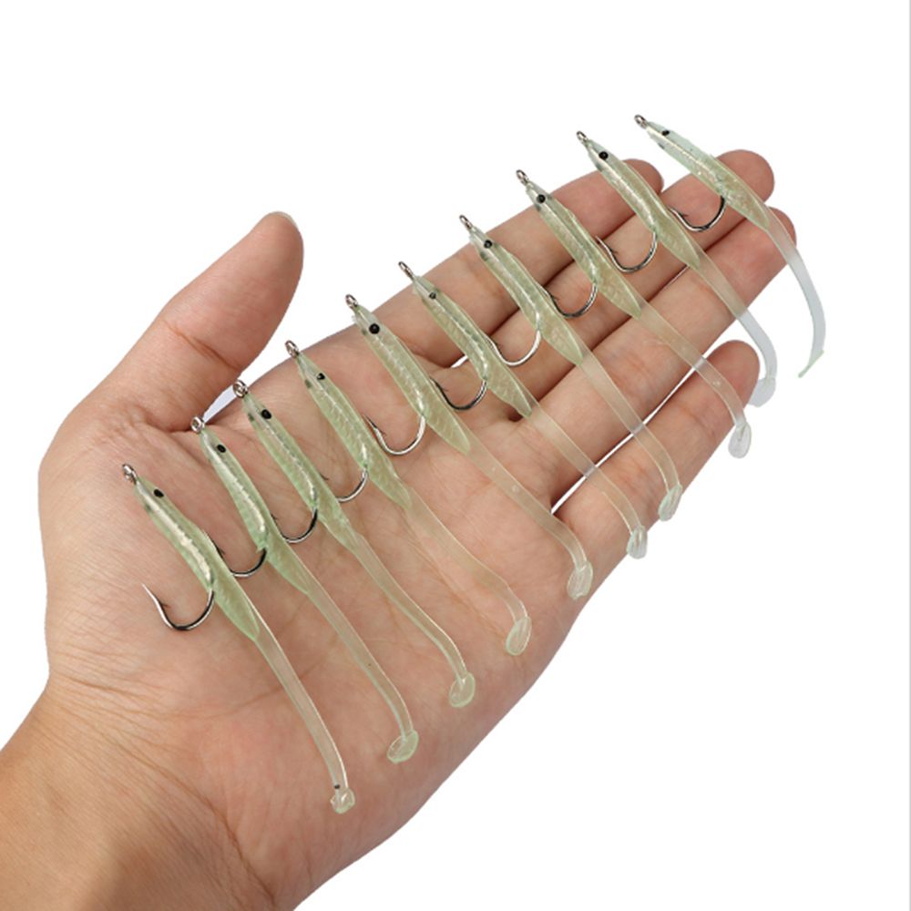 10PCs/Lot Artificial Soft Bait - Fishing Equipment Deals recension och pris