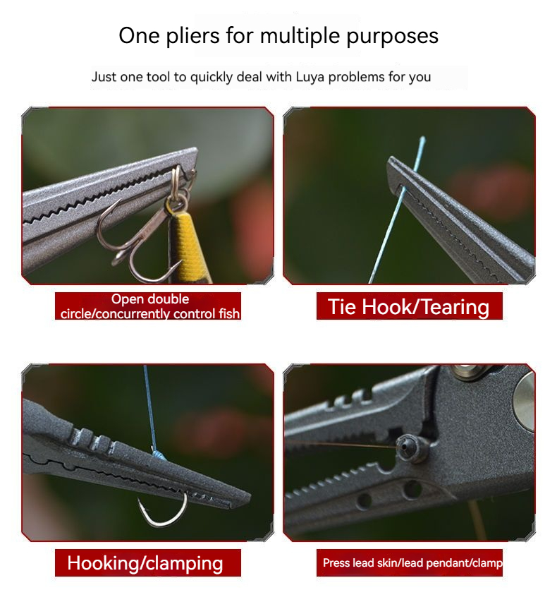 High-Precision Luya Pliers Mul - Fishing Equipment Target recension och pris