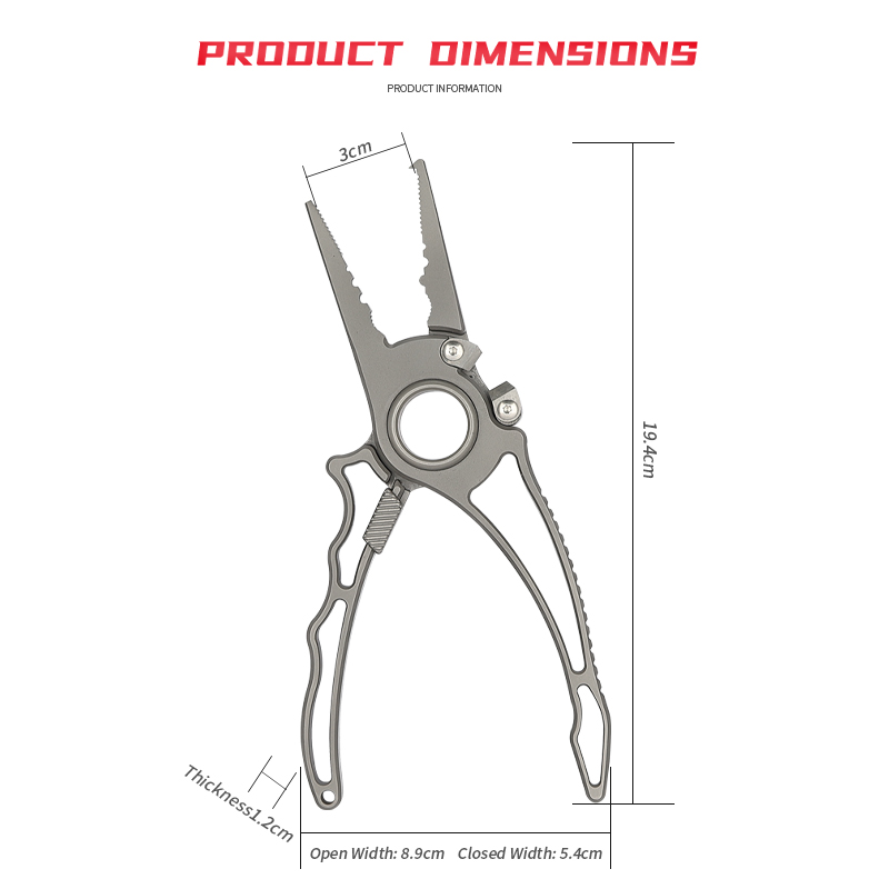 High quality titanium fishing  - Fishing Equipment Logos recension och pris