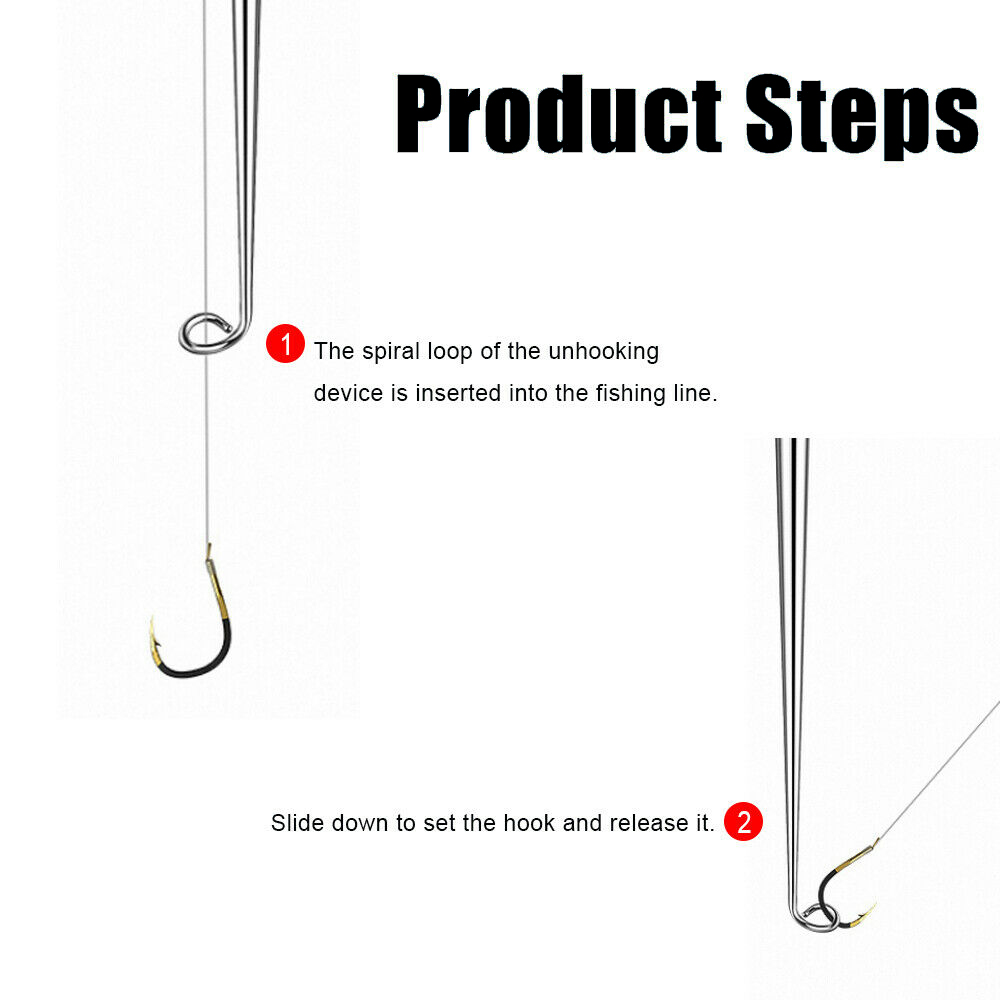 Stainless Fish Hook Remover Qu - Fishing Equipment Target recension och pris