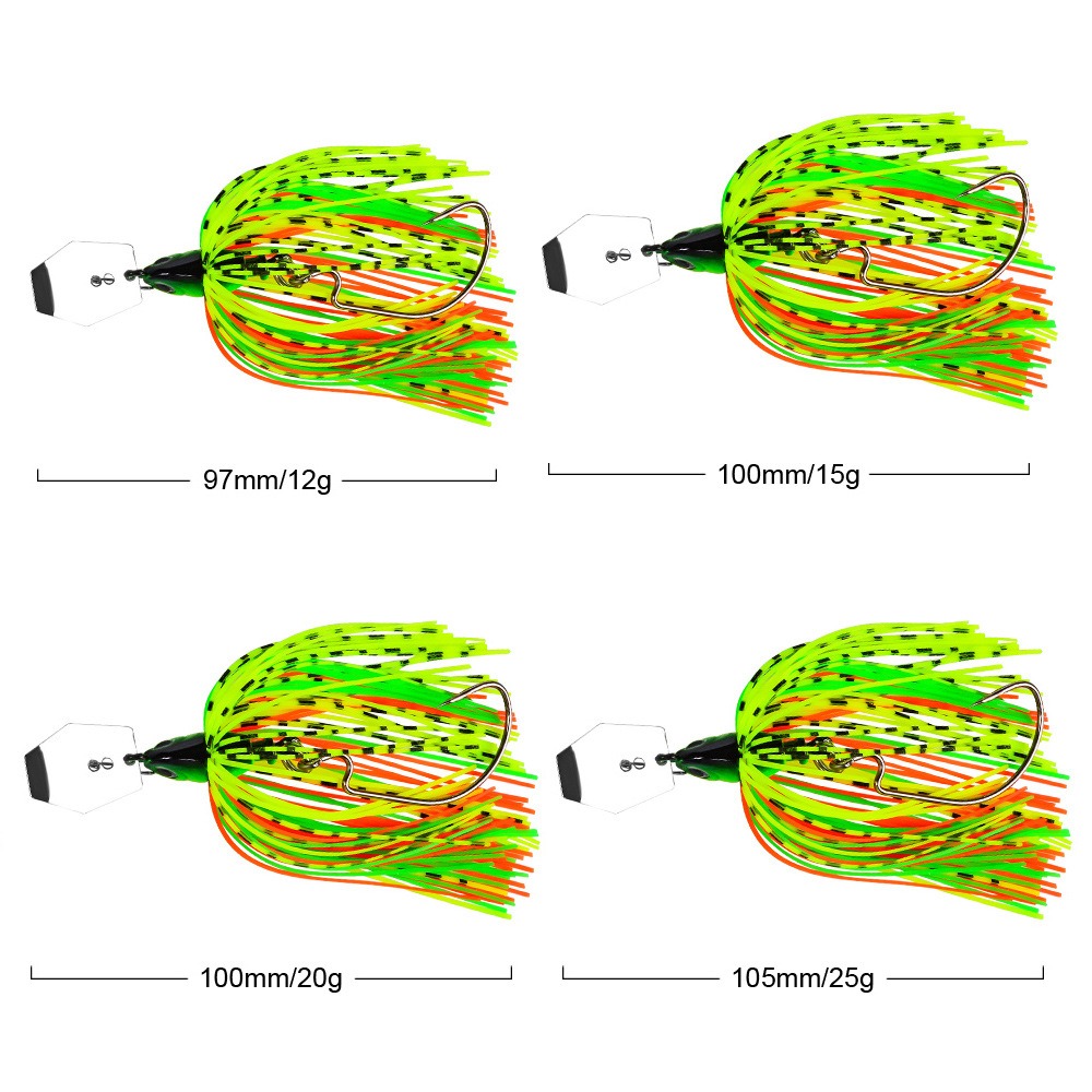 12G/15G/20G/ Chatter Bait Spin - Fishing Equipment Deals recension och pris