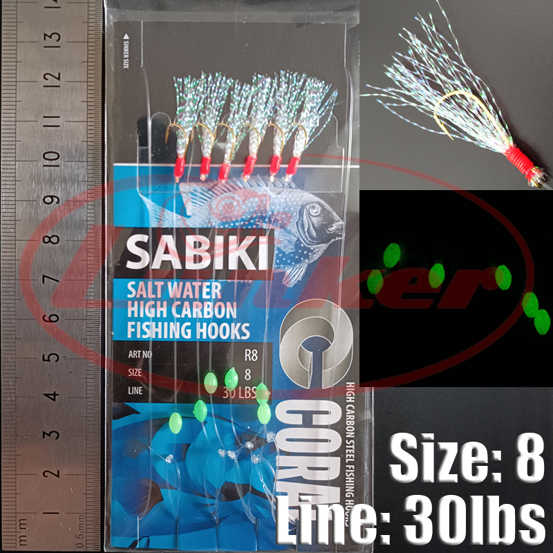 Lunker sabiki rig hooks lumino - Fishing Equipment Deals recension och pris